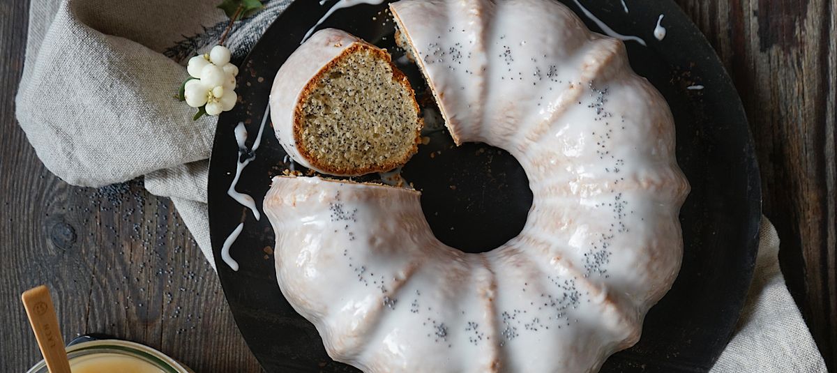 Apfelmus-Mohnkuchen