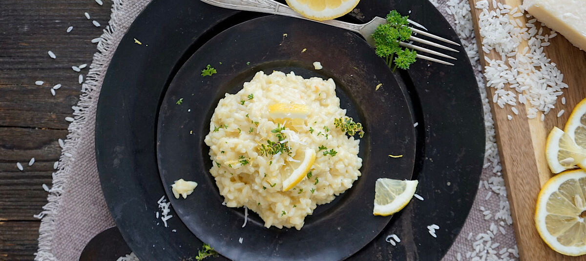 Zitronen-Risotto