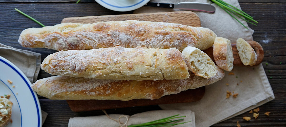 Französische Landhaus-Baguettes